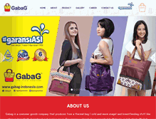 Tablet Screenshot of gabag-indonesia.com